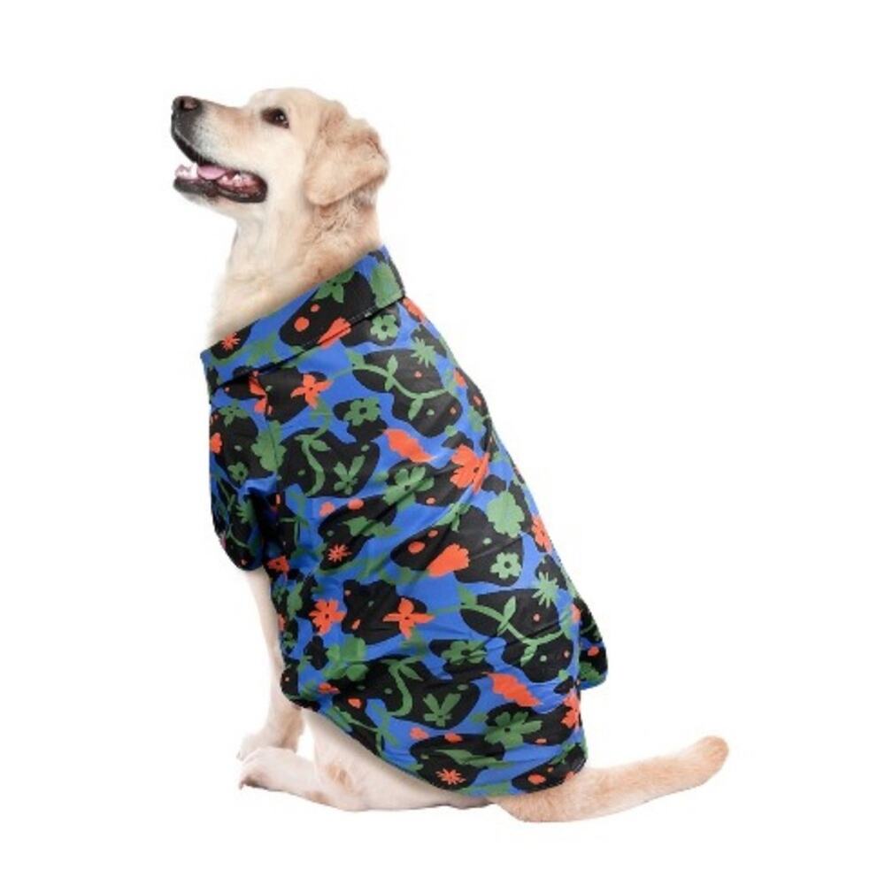 NEW Target dog Latino Heritage Month tropical print dog shirt - Picture 5 of 8